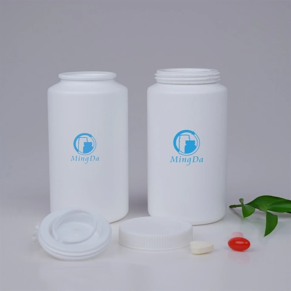 white pill bottle with child proof cap